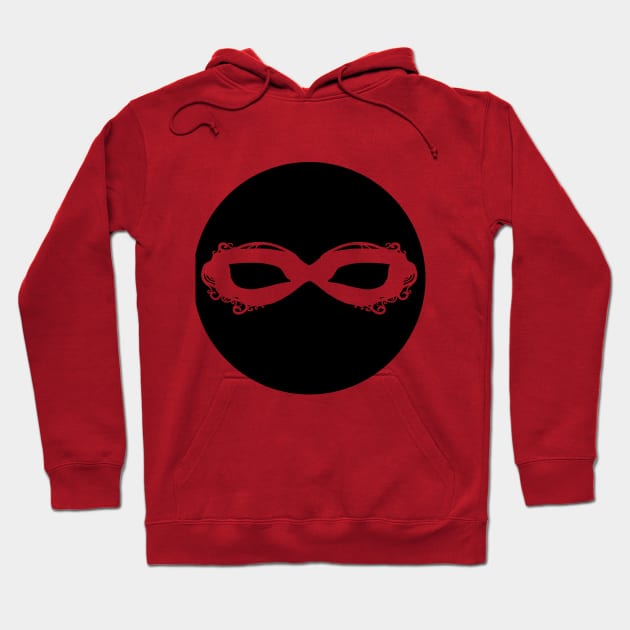 Black Masque Hoodie by Thedustyphoenix